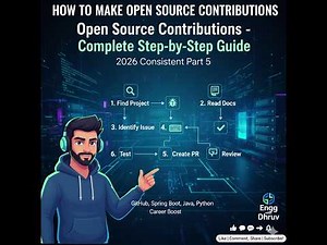 Part 5 - 2026 Consistent How to make open source projects?