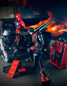 1:12 Scale Heavy Weapons Machine guns for 6" Action figure weapon set great for G.I. Joe Classified, Cobra Vipers, Marvel Legends, NECA, Mezco, one12 Custom Gridiron Studios Toy