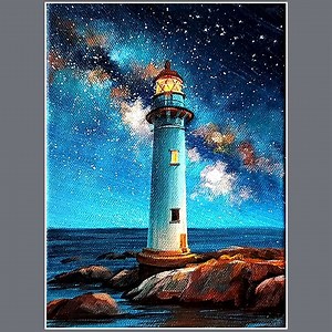 29K views · 761 reactions | Lighthouse Seascape Acrylic Painting Color used : Black, Phthalo blue, Cyanine green, Vermilion, Yellow Ig : @eldrawingarts #acrylicpainting #artist #artwork #art #painting #eldrawingarts #seascapepainting | El Drawing Arts | Facebook