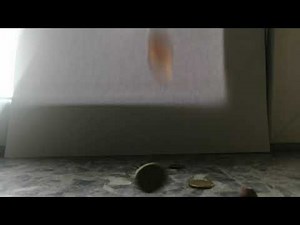 coins falling video & sound