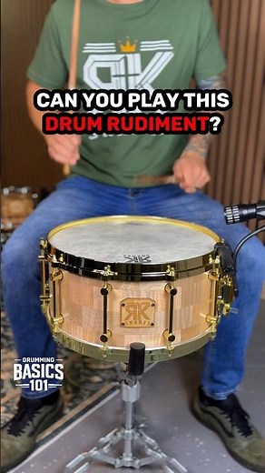 Easy Drum Rudiment For Beginner Drummers 🥁 #drums