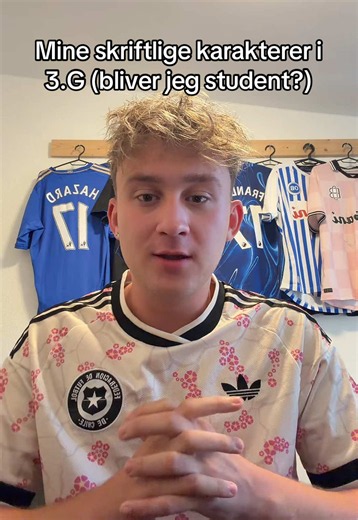 Jeg har endelig fået mine skriftlige karakterer tilbage🤩🤞 #eksamen #karakterer #skriftlig #3g #madsfrandsen