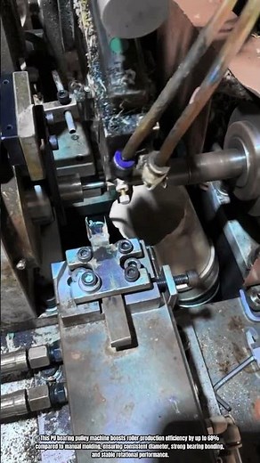 Best Innovation PU Bearing Pulley Machine: How to Mold Precision Rollers