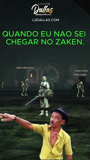 QUANDO TU NÃO SABE O CAMINHO MAS NÃO QUER ADMITIR! #l2dallas #lineage #mmorpg #toxiina #lineage2