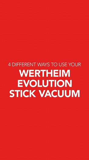 The Wertheim Evolution Stick Vacuum, otherwise known as your new best friend, does it all. 😍 Say no to changing products multiple times for a full home clean and say yes to this premium, versatile one. Find out more today: https://bit.ly/41fRhg6 | Godfreys The Vacuum & Cleaning Specialists