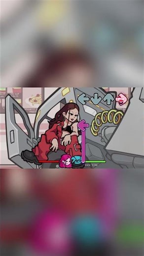 FNF Spaghetti vs LE SSERAFIM 🔥 Insane Rhythm Battle (Shorts)