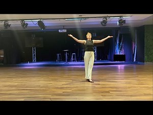 I Looked Up line dance by Tajali Hall Smith (full demo & walkthrough)