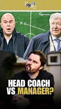 Manager vs Head Coach: What Actually Changed? #football #coaching #fyp
