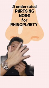 5 underrated parts of the nose for rhinoplasty 1. Tip 2. Columella 3. Supratip 4. Alars 5. Skin | Clara V Clinic