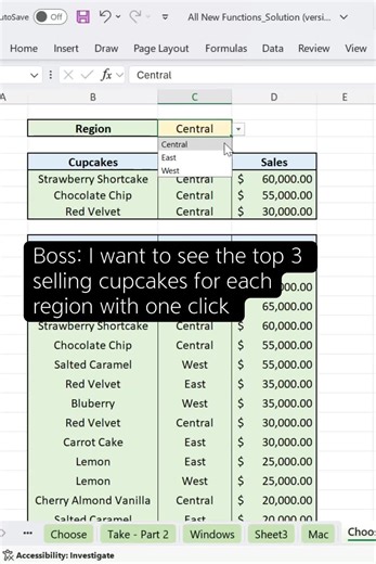 Top 3 Excel Functions for Sales Analysis