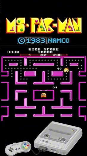 Ms. Pac-Man (Machine type: SNES)