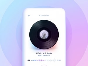 Music player interaction concept - Curious Lab