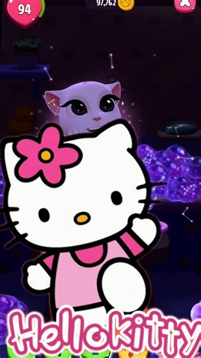Hello kitty My talking angela 2 #hellokitty #mytalkingangela2 #makeover