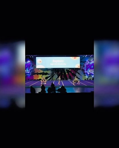 Raptors with an awesome HIT routine Day 1! Way to work ladies!! #Eaglefam #Soarwithus #Isaiah40:31 @rockstarchampionship 💚💙💪💫✨ | Eagle Elite