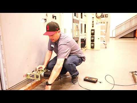 Remote racking a Siemens GMI 15k V breaker