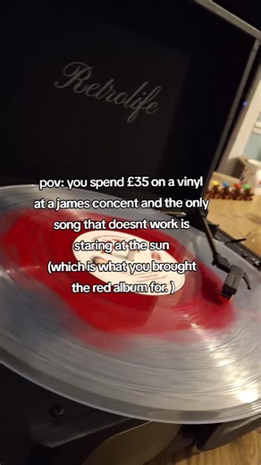 not happy james #donttellthedog #vinyl #jamesmarriott #fyp #exclusive