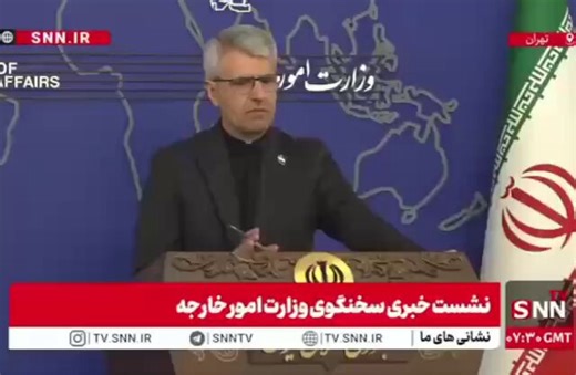 🚨 IRAN ON NEGOTIATIONS 🚨IRAN FM ESMAIL BAGHAEI:“WE HAD A VERY BITTER EXPERIENCE WITH THE U.S.”“NEGOTIATION IS NOT COMPATIBLE WITH THREATS OR WAR.”WARNS AGAINST ULTIMATUMS WHILE MILITARY ACTION CONTINUES.TRUMP WARNS OF HITTIN… Show more
