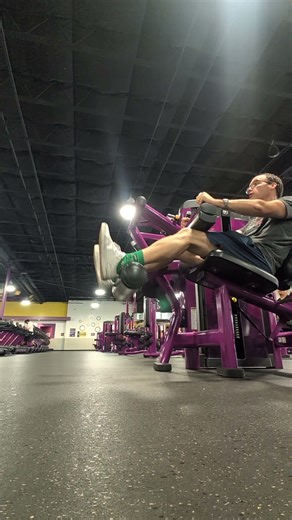 Machine Seated Hamstring Curls @ 110 lbs - set 2 of 2