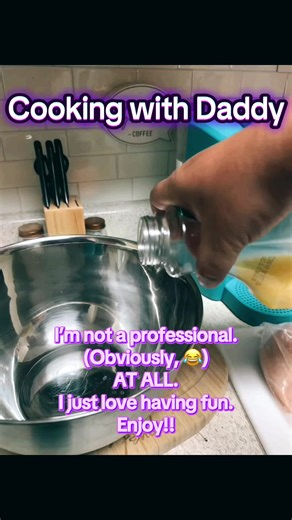 Cooking with Daddy Getting chunky with Daddy 😂 This was a fun night of cooking and great music. Thank you, Lord, for giving me the strength and grace I need. #foryoupage #fypシ #fyp #godisgood #jesusisking #trustingod #trusttheprocess #dallas #daddy #cookingwithdaddy #alonewithgod #musician #chef #daddyanddaugther #daddyandson