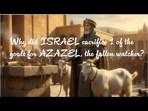 AZAZEL the 2 Scapegoats and the MYSTERY i never noticed before ,