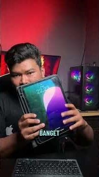 PAKET LENGKAP BUAT IPAD HRGA GAK SAMPAI 200 ribu keren banget #ipad #keyboard