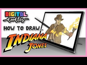 How To Draw Indiana Jones! - Digital Doodles 16