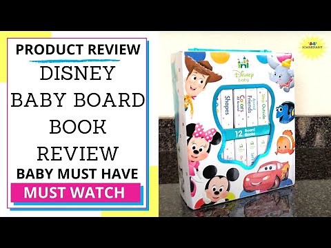 Disney Baby Book Product Review | my first library board books