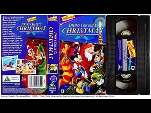 Jiminy Cricket's Christmas (1986) . 13th November 1995 - UK VHS