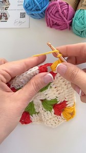 Beautiful multicolor granny square. Watch full tutorial on mu youtube channel 👌 . . . . . #CraftLibrary #CrochetSweater, #CrochetJumper, #CrochetShrug, #CrochetSweatshirt, #CrochetPullover, #CrochetTutorial, #CrochetHowTo, #CrochetInstructions, #LearnToCrochet, #CrochetTips, #CrochetLesson, #CrochetGuide, #CrochetForBeginners, #CrochetVideo, #CrochetEducation, #CrochetTeacher, #CrochetWorkshop, #CrochetSkills, #YarnCrafts, #CrochetTechniques | TScrochetdesign