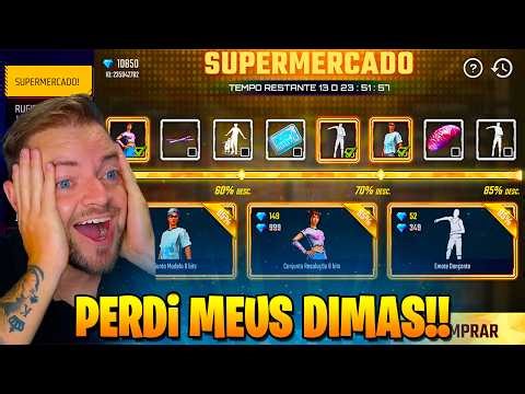 BE CAREFUL NOT TO LOSE YOUR DIAMONDS IN FREE FIRE! NEW FREE FIRE SUPERMARKET EVENT, 8-BIT SKINS