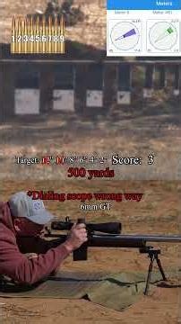 Mistakes were made - 6mm GT 500 yards