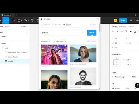 What is assets panel in figma?