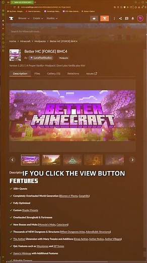 Install ANY modpack on Lunar Client