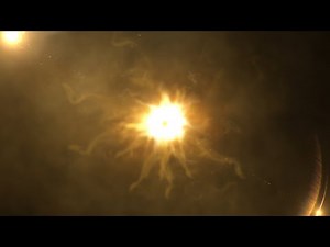 Sunlight Space Background Video Screensaver 4k