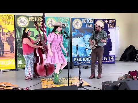 Martha Spencer Flatfoot Dancing at the Kutztown Folk Festival