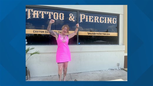 Breast cancer might have killed Donna if she hadn't gotten a tattoo