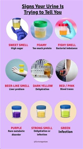 What Your Urine Tell You About Your Health | Urine Color & Smell Explained #healthylifestyle #health