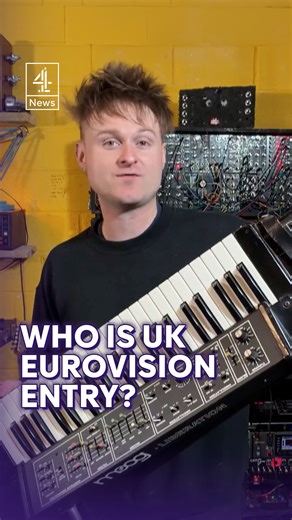 YouTuber and electronics performer Sam Battle, otherwise known as Look Mum No Computer, has been chosen to represent the UK at this year's Eurovision Song Contest. Battle said he loved the "magical joy" that Eurovision brought to fans, and said he hoped it was "ready to get synthesised!" #UK #Eurovision #SamBattle #Channel4News | Channel 4 News