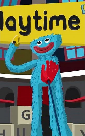 Huggy Waggy gets angry // Poppy playtime animation