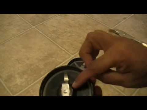 How to change Rubber Gear for Cross blade/Flat blade for Magic Bullet Blender