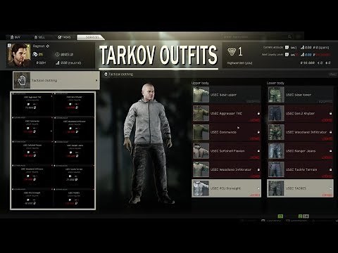 How To Change Outfits / Clothing (All Characters USEC & BEAR Outfits) in Escape From Tarkov