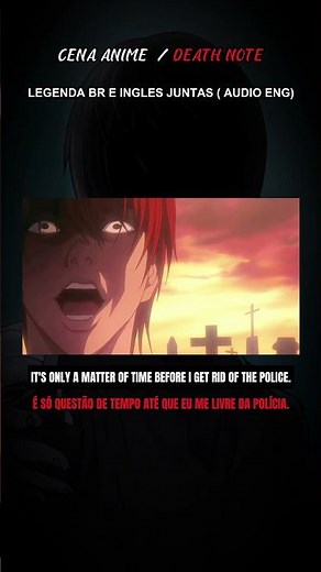 Death Note DUB ENG — Funeral do L [HD] | A Morte de Lawliet #shortanime