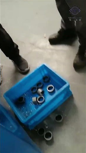 Watch Our Chamfering Machine Work – Double-Head Speed! #chamferingmachine #chamfering