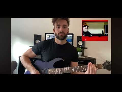 Fireman Sam Theme Rock Guitar Cover