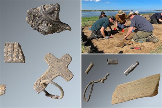 Rare Christian cross, Viking treasures unearthed — revealing ‘fascinating insights’ to past