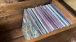 Rustic Wooden TRUNK Chest Coffee Table | Vinyl Record Storage Box | Ottoman | Handmade - Etsy