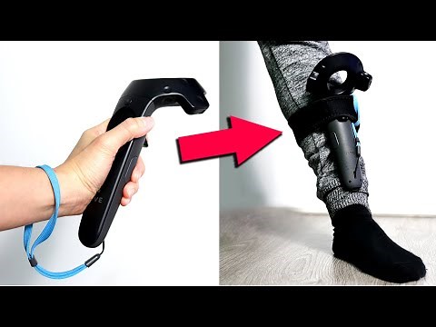 Use your HTC VIVE Controllers as Body or Feet Trackers!