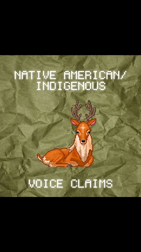 Native American/ Indigenous Voice Claims Ideas