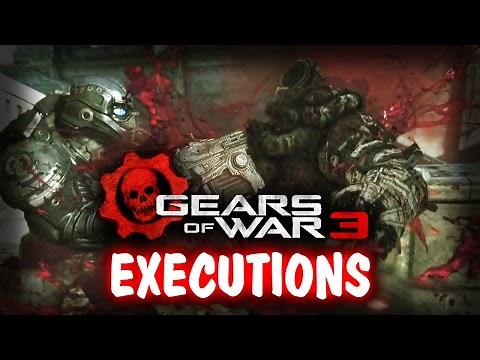 Gears of War 3 All Executions Fatalities Brutalities Finishing Moves