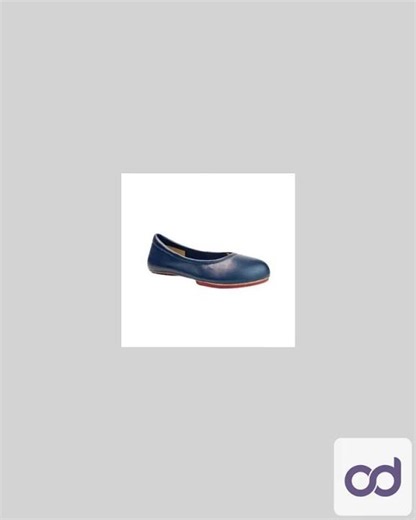 Navy Blue Majesty Silken Glide Sahach Ballet Flats